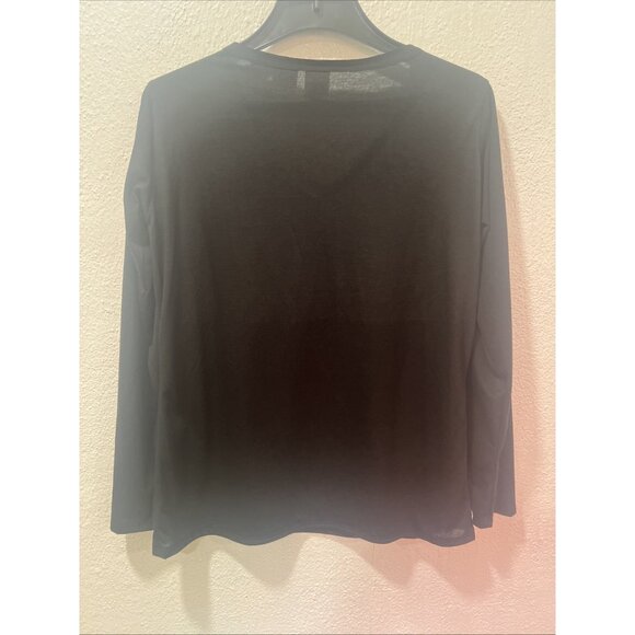 Concepts Sports SAN F GIANTS Baseball Black Long Sleeve T-Shirt Womens Size XL - Picture 4 of 9